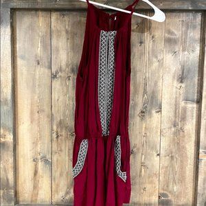 Boho Pomegranate Romper, size M
